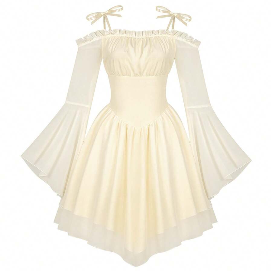 Cosplay Clothing - 265503 Fairy Dress 2 Beige - View 1