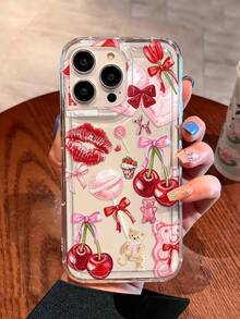 Ốp lưng điện thoại in hình gấu bông môi đỏ và trái tim anh đào, tương thích với iPhone 13/15/16/17pro/17/14/17/15pro/15 Plus/15 Promax/7plus/8plus/X/Xs Max/Xr/11pro/12pro/13pro/14pro/12mini/13mini/11promax/12promax/13promax/14promax/14plus/17pro Max/17Air/6/6s Plus/7/8/16Pro/16plus/16promax/Se2/17promax & Tương thích với Samsung Galaxy/A54/A14/A12/A13/A15/A32/A33/A24/A52S/S20/S21/S22/S23/S24/S23Plus/S24ultra/S25/A15/A33/A23/A07/A17/S26/A56/A57 - Nhiều màu - Xem 5