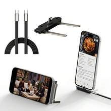 Olaf 15cm 240W Type-C 轉 Type-C 短快充線 6A PD3.1 USB-C 數據線，相容 iPhone 15 16 17 行動電源 - 彩色 - 查看 5