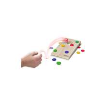 Coinshot Tabletop Cornhole Game Set - Blue, Brown, Green, Red, Yellow - View 3