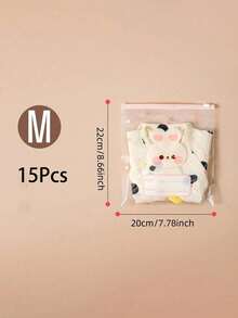 1/5/10/15/20 cái túi đựng đồ trong suốt cho vật liệu thủ công DIY, túi đóng gói vận chuyển, túi nhựa khóa kéo mờ để giữ quần áo sạch, túi nhựa trong suốt đựng quần áo để đóng gói áo thun, áo sơ mi, tài liệu, túi nhựa niêm phong quần áo - Nhiều màu - Xem 20