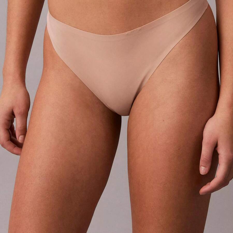 Calvin Klein CalvinKlein Perfectly Fit Ultralight Thong Underwear Women Panties QF8587 Thongs For Women Underwear - 雪松 - 查看 1