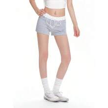 Women Shorts - Grey - View 3
