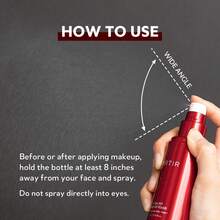 TIRTIR Mask Fit Make-Up Fixer | 24H Transfer-Resistant Lightweight Non-Greasy Makeup Setting Spray - 80ml - Original - View 7