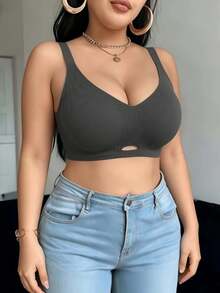 3件組無縫女款小胸上托防下垂乳膠果凍軟支撐定型罩杯運動內衣 - 彩色 - 查看 6