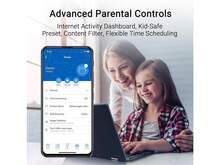 ASUS RT-BE82U Dual-Band WiFi 7 (802.11be) Smart AiMesh Extendable Router, 6500 Mbps, Five 2.5GbE Ports, 4096-QAM, Up To 3 SSIDs For IoT Devices, TAA Compliant - 黑色 - 查看 10
