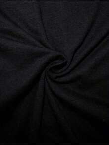 Camiseta de Cuello Redondo con Estampado de Cerezas y Lazo Azul, Top Casual de Manga Corta para Primavera y Verano, Ropa de Mujer, Camiseta de Cuello Redondo para Mujer 100% Algodón, Camiseta de Mujer - Negro - Ver 4
