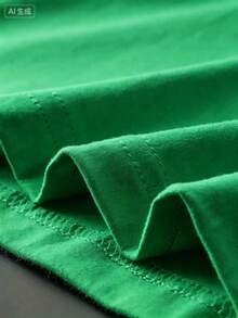 Under The RadarCamiseta de algodón para mujer con la frase cristiana "El Señor es mi pastor" y diseño de ovejas - Camiseta de manga corta suave y transpirable, estampada - Verde - Ver 6