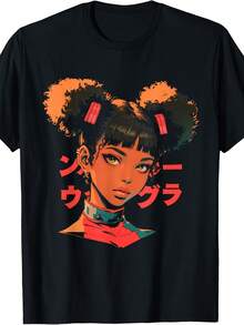 Women T-Shirts - Black - View 6