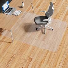 Office Chair Cushion, Suitable For Floors, Chair Cushions, Floor Protection Mats, Suitable For Home Office Floor Mats - Not Suitable For Carpets - 117*152cm for Hard Floor - View 1