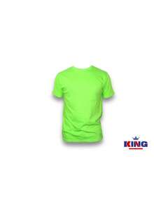 Men's T-Shirt Made Of 100% High-Quality Cotton, This T-Shirt Guarantees Exceptional Softness To The Touch, Round Neck With "NASA WHITE Apollo Mission Diagram" Print On The Front - 青檸色 - 查看 3