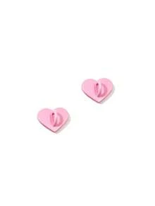 2 móc treo hình trái tim màu bạc, dây đeo điện thoại trang trí có lớp keo chống trượt ở mặt sau, thời trang và thanh lịch, thích hợp làm quà tặng cho Ngày của Mẹ, sinh nhật, các ngày lễ, cũng có thể dùng làm phụ kiện trang trí điện thoại hoặc dây đeo. - Nhiều màu - Xem 13