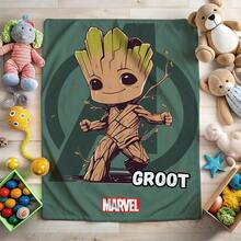 1pc Retro Cartoon Style Throw Blanket,Cartoon Character Printed Blanket,Spider-Man Print Blanket,All-Season Universal Nap Blanket,Character Home Decor Blanket,Modern Fashion Gift Suitable For Home Bedroom Bed Sofa Office Lunch Break Cover Picnic Blanket - Nhiều màu - Xem 3