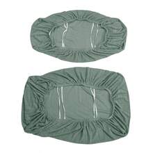 2pcs/Set Jacquard RV Dinette Cushions Covers Stretch Dust-Proof Couch Slipcover Hotel Booth Seat Covers RV Camper Car Backrest Cover - Multicolor - View 7