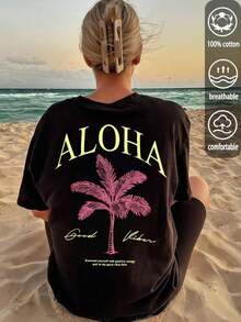 Women T-Shirts - Black - View 2