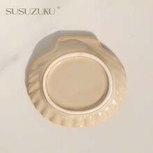 SIQIZHOU 1pc Ceramic Seashell Storage Tray, Children's Bedroom Decor Jewelry Tray, Cute Exquisite Jewelry Display Box, Home Decoration Ornament, Ring Tray, Photography Prop, Ins Style Jewelry Nail Display Dish, Bowknot Storage Tray - Nordic Style - View 8