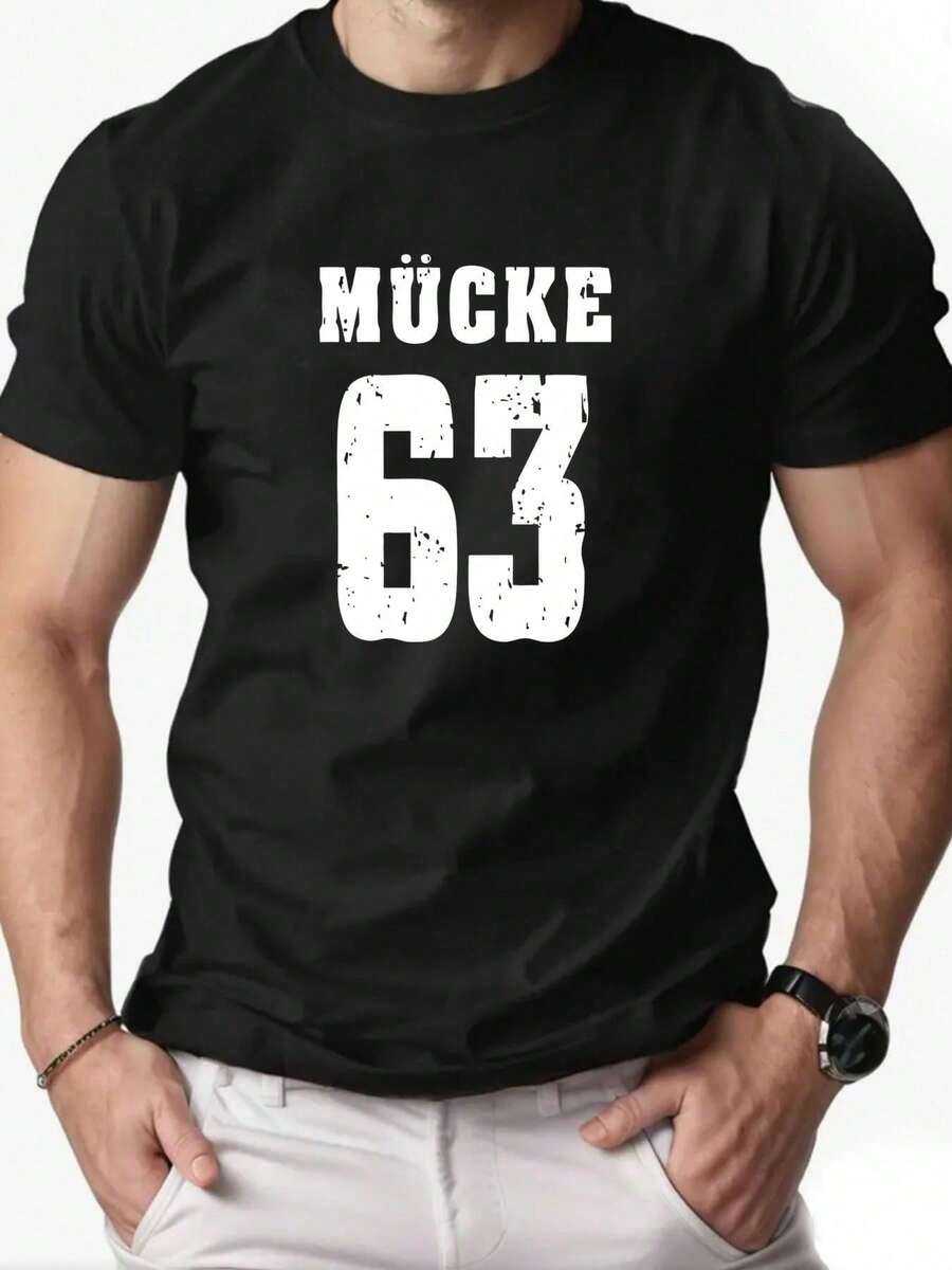 T-Shirts für Herren - Schwarz - Übersicht 1