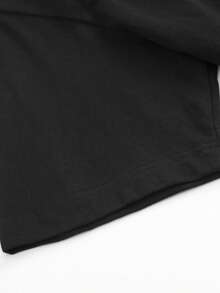 Pure Cotton Short-Sleeved T-Shirt, Decorated With A Beer- Cowboy Design, Suitable For Bar Parties And Casual Wear, Lightweight And Durable Design, Ideal For Outdoor Activities And Daily Use. - 黑色 - 查看 6