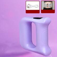 CGECGE Multi-Functional Fat-Burning Relaxation Massage Ring, Portable Handheld Fascia Ring, 5-Speed Adjustable, 3 Modes, Suitable For Full Body, Waist, And Back, Cervical Fascia Massager, Fitness Relaxation, Full Body Massage, Great Gift - Purple - View 11