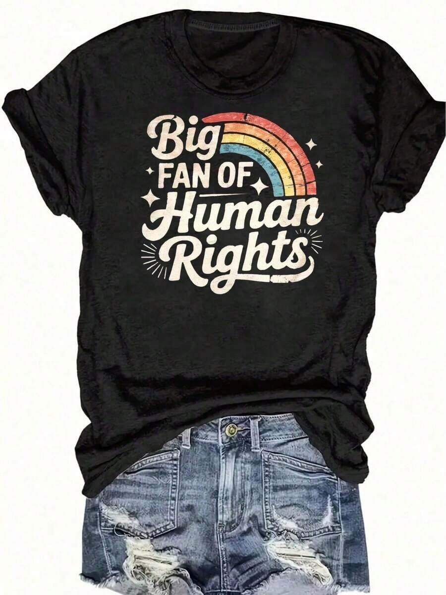 Women's Classic Fitted T-Shirt With Y2K Print, Crew Neck - Size - Red T-Shirt For Women - Graphic Design T-Shirt With Diamond And Book - Casual Everyday T-Shirt For Teachers And Book Lovers - Valentine's Day And Back To School Outfit - Soft Everyday Top, Teacher's Clothing, Fun Design, Comfortable Fit - Summer Festival Fashion, Adult Crew Neck T-Shirt - 黑色 - 2 - 查看 1