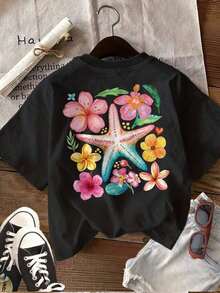 Women T-Shirts - Black - View 2