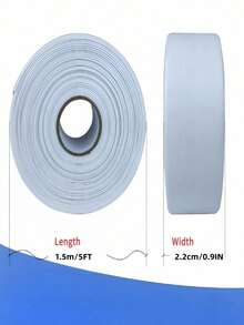 1 Roll Self-Adhesive Waterproof Mold-Proof Caulk Tape, High Viscosity Oil-Resistant PVC Sealing Strip, Moisture-Proof Seam Sticker For Kitchen Bathroom Toilet Bathtub Sink Tile Corner Edge Line - Multicolor - View 9