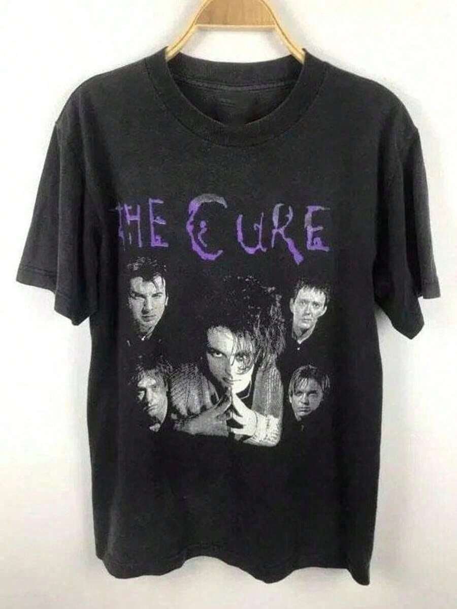 The Cure Rock Band T-Shirt - Black - View 1