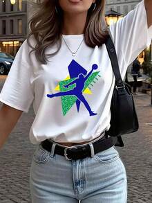 Women T-Shirts - White - View 6