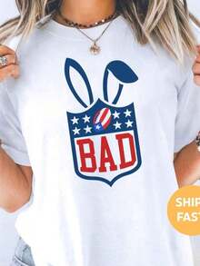 Camiseta Benito Bowl 2026, Camiseta de Fútbol Americano, Camiseta Bad Game Day Bunny, Camiseta de Fan del  Puerto Rico, Badbunny - Blanco - Ver 1