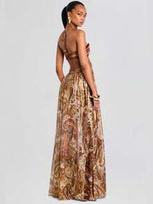 Vestido Colgante Sensual Bestseller para Eventos y Banquetes - Canelainspiracion - Ver 3