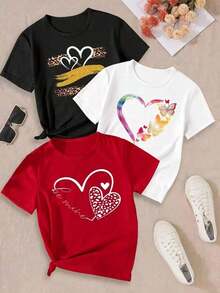 Women's Short-Sleeved T-Shirt With A Round Neck, Loose Fit, Casual And Versatile. Featuring A Modern, Elegant And Sophisticated Print Of Simple Letters, Ideal As A Basic Garment; Made From Soft Fabric With Excellent Drape (Sport, Fresh Breeze, Unisex) - 白色的 - 查看 1