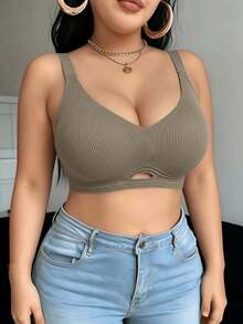 3件組無縫聚乳防下垂乳膠果凍軟支撐固定杯女款小胸運動內衣 - 彩色 - 查看 2