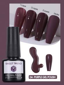 5ml Nude Pink Gel Nail Polish Set Long Lasting Soak Off UV LED Gel Polish Pink Glitter Brown Colors Gel Nail Polish Manicure DIY Home Nail Art Beauty Supplies For Spring Summer Daily Nail Design - Multicolor - View 13