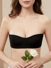 2pcs Women's Lingerie Set: Push-Up Bra, Nipple Covers, Sexy Lingerie - Multicolor - View 2