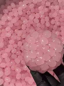 1pcs Soft Moldable Pink Grape Mochi Squishy Toy Ultra Thin Chewy Texture Handheld Stress Relief Fidget Gadget Comfortable Tactile Experience For Anxiety Relief Mood Relaxation And Daily Leisure Lightweight Easy To Carry For Home Office Desktop Decor And Travel Use High Elastic Durable Material Ideal Gift Choice For Festival Birthday Holiday Party And Daily Surprise Adult Oriented Practical Sensory Decompression Toy With Lovely Appearance Unique Squeeze Design For Effective Pressure Reduction And Emotional Soothing - 彩色 - 查看 2