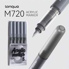 Bộ bút vẽ acrylic Languo 288/240/192/96/9 màu kèm túi đựng, bút vẽ chuyên nghiệp dành cho học sinh, đầu bút mềm, nhỏ gọn, có thể xếp chồng lên nhau, dùng cho vẽ tranh, thủy tinh, chống thấm nước, nghệ thuật vẽ trên cơ thể, quà Giáng sinh, lý tưởng cho năm học mới. - Nhiều màu - Xem 31