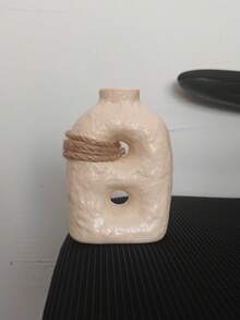 1個北歐風拱形香氛擴香瓶，波希米亞風香氛擴香花瓶，現代居家香氛裝飾容器，適用於客廳、臥室、浴室、辦公室，不含精油與擴香棒 - 奶油土坯香薰瓶 - 查看 12
