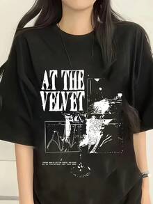 Women T-Shirts - Black - View 1