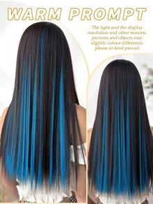 5/1 pieza Pinzas para el cabello color burdeos, extensiones de cabello para mujeres, pelucas de fibra sintética adecuadas para varios peinados sin teñir en salón, adecuadas para ocasiones diarias y de fiesta - Varios estilos - Ver 11