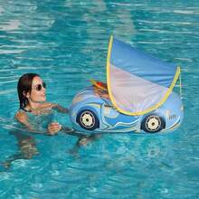 CXJYSD Flotador De Piscina para Niños, Lindo Flotador para Piscina - Azul - Ver 7