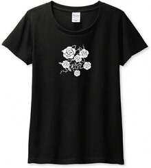 Women T-Shirts - Black - View 2