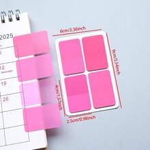 80 Mini Sticky Notes, 4 Colors. Portable Student Note-Taking Sticky Notes, Self-Adhesive And Easy To Use, Suitable For Office, Home, And School. Multiple Styles Available. A Handy Office Assistant, School Supplies, And A Must-Have For Back To School. - Square Sticky Note - View 17