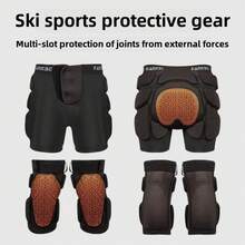 Adjustable Sports Gear Shorts Snowboard Protection Hip Pads Short Ski Skate Anti-Shock Knee Pads - Kneepad - View 1