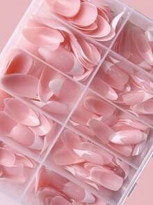 120 Boxed Prefabricated Nail Fake Nail Pieces French Handmade Diy Creation Fake Nails Press Ons Toe Nail Tips Nail Tips Coffin Press On Nailsshort Fake Nails Clear Nail Tips Square Nail Tips Extra Short Press On Nails Diy Nail Supplies Nail Art Almond Nails Duck Nails Coffin Nails Summer Nails French Tip Nails Handmade Nails Press On Nails - Clear - View 3