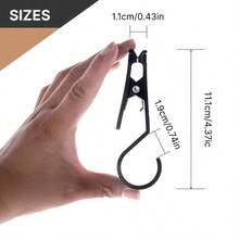Outdoor Portable Tent Clips, Suitable For 6/10 Person Tents - Multi-Functional Hooks For Camping, Travel And Other Scenarios - Can Safely Hang Clothes, Towels And Equipment - Multicolor - View 6