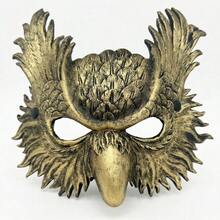 1pc Owl Mask For Holiday Party, Carnival Party Animal Mask Costume Prop - Multicolor - View 3