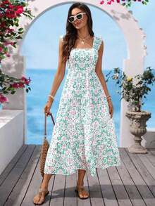 Women Midi Dresses - Multicolor - View 6
