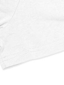 Camiseta de Mujer Estampada con Pájaro Urraca Australiana, Cómoda y Versátil, Manga Corta Casual - Blanco - Ver 4