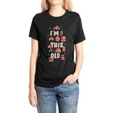 This Women's Short Sleeve Crop Top Features A Modern And Comfortable Design, Is Breathable, Fun, And Nostalgic, Making It Ideal For Everyday Wear. - [] - 查看 6