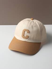 1顶时尚咖啡棕色复古C字棒球帽 - 咖啡棕 - 查看 6